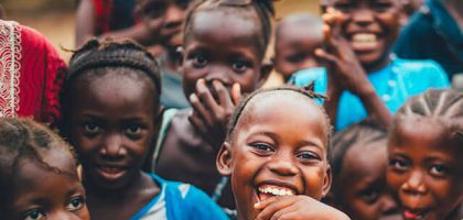 children smiling