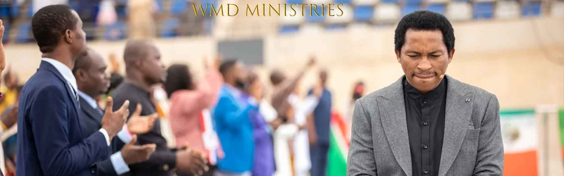a man praying